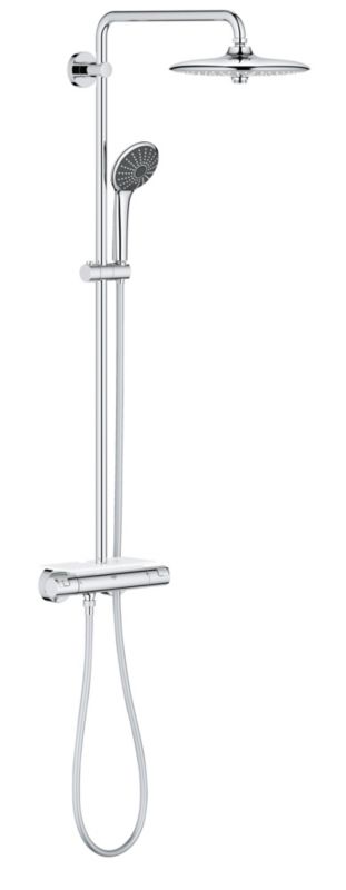 Zestaw prysznicowy Grohe Vitalio Joy 260, termostat, deszczownica, chrom, 1 szt.