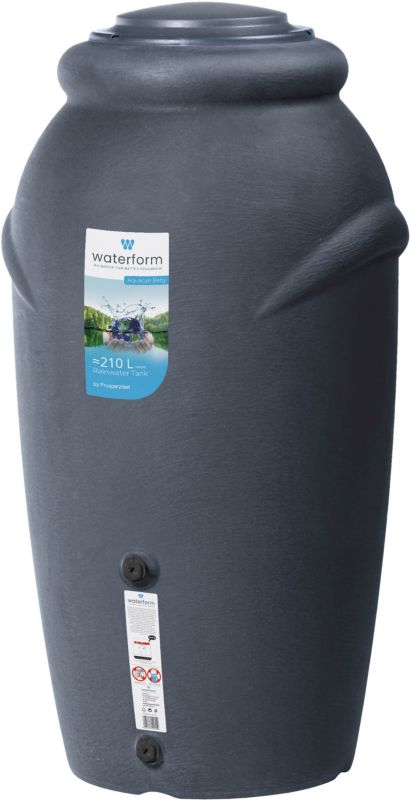 Zbiornik na deszczówkę Prosperplast Aquacan 210 l antracyt