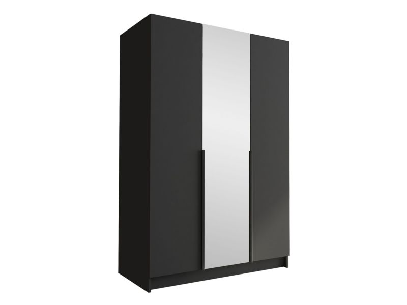 Szafa MIRJAN 24 z lustrem Calia II czarny 1 szt.