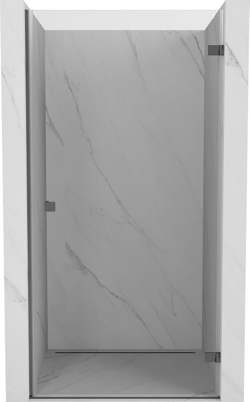 Drzwi prysznicowe uchylne Mexen Lunar-B gun metal 90x200 cm 1 szt.