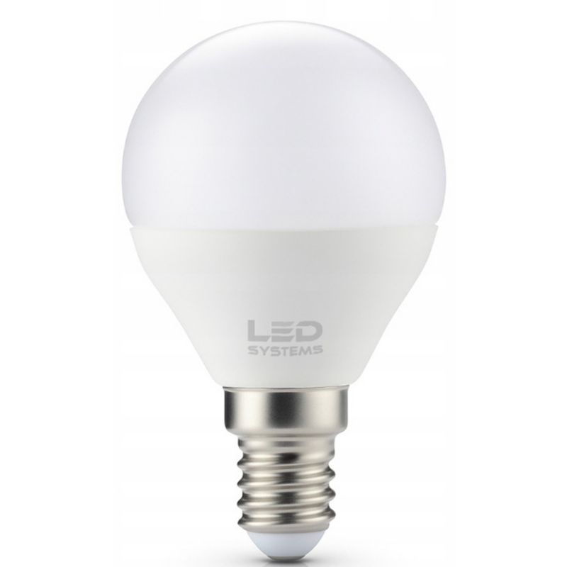 Żarówka LED Ledsystems P45 E14 6 W 450 lm mleczna barwa ciepła