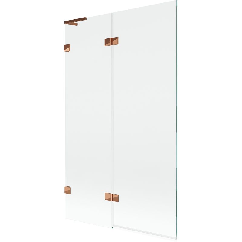 Parawan nawannowy 2-skrzydłowy Mexen Lunar L różowe złoto 110 x 150 cm 1 szt