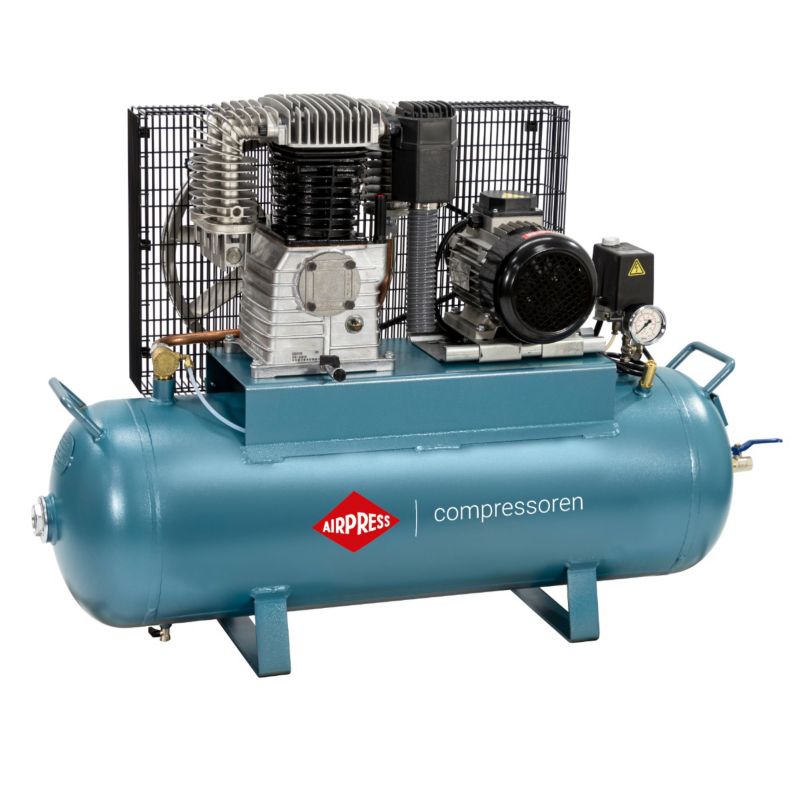 Kompresor dwutłokowy K 100-450 Airpress 14 bar 3 KM/2.2 kW 400V 238 l/min 100 l 1 szt.