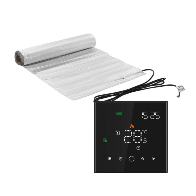 Zestaw mat grzewczych pod panele Mission Air MAL-160 2m²+Leo Czarny 1szt