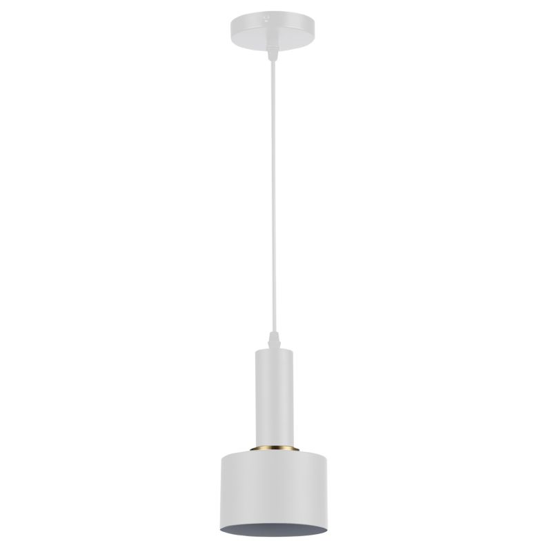 Lampa wisząca sufitowa MasterLED Tema żyrandol loft E27 125 cm IP20 biała 1 szt.