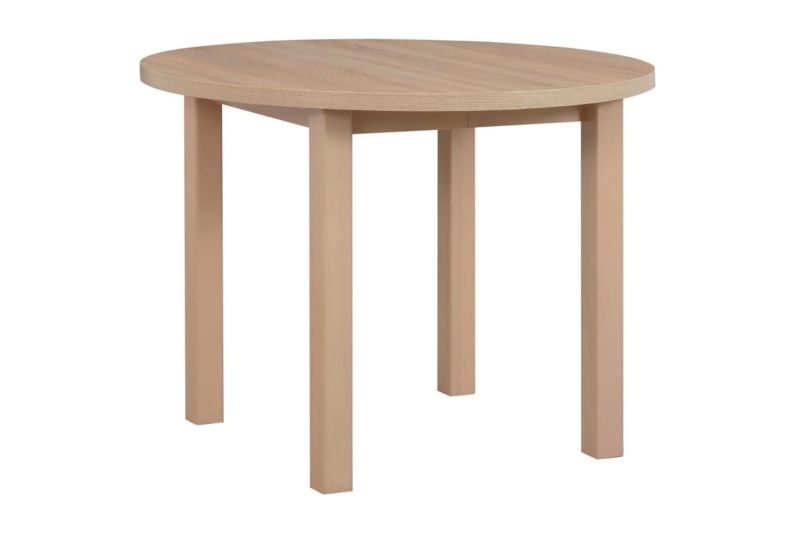 Stół rozkładany Bettso Poli IV okrągły do jadalni dąb sonoma 1szt.