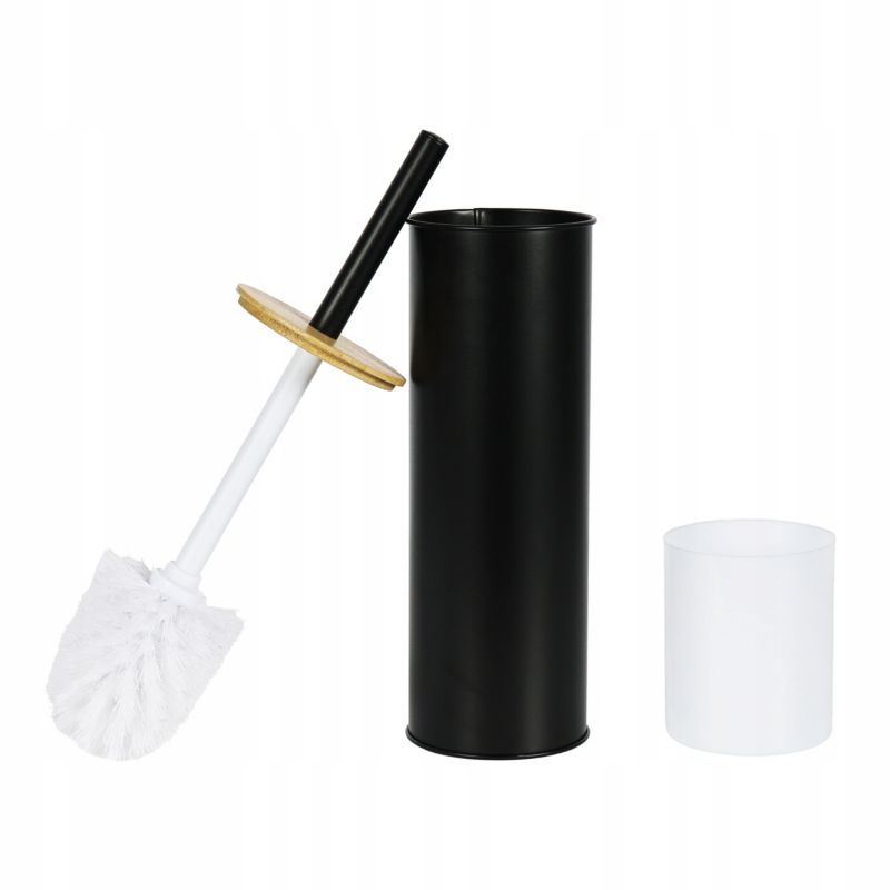 Szczotka do WC Sepio bambus czarna tuba 1 szt.
