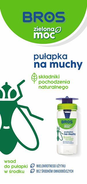 Pułapka na muchy Bros Zielona Moc