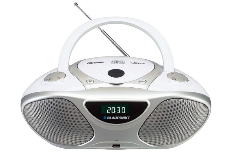 Boombox Blaupunkt FM CD mp3 AUX BB14WH 1szt.