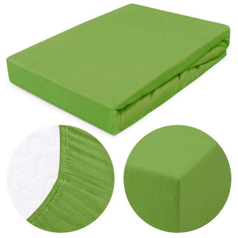 Prześcieradło jersey z gumką Darymex 160x200 kolor Kaktus 1 szt.