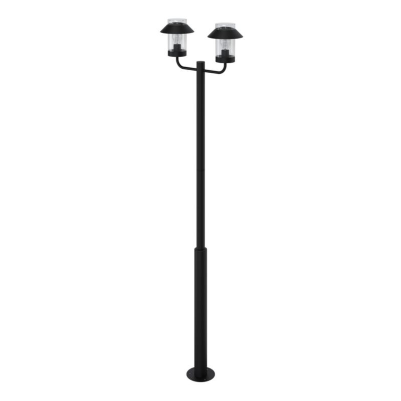 Lampa ogrodowa stojąca LED GoodHome Caprera 2G E27 IP44 czarna
