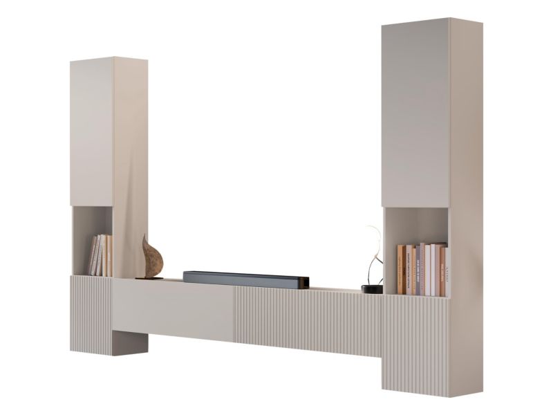 Meblościanka MIRJAN 24 Capital III kaszmir 1 kpl.