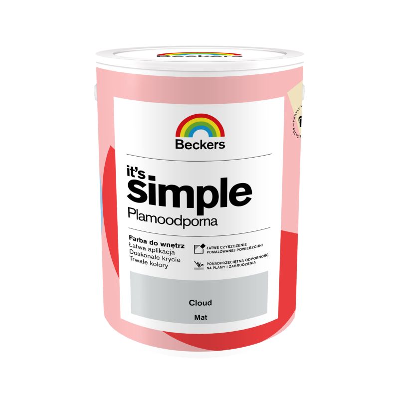Farba kolorowa Beckers It's Simple cloud 5 l