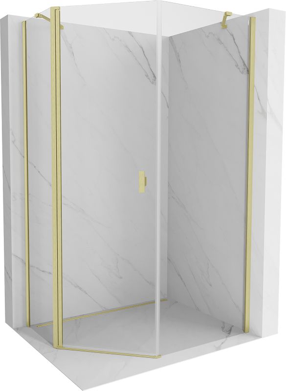 Kabina prysznicowa Mexen Mist złota 90 x 100 cm 1 szt