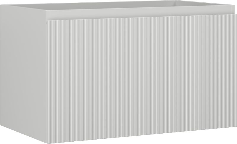 Szafka łazienkowa wisząca Mexen Rivel szary mat 80x46 cm 1 szuflada 1 szt.