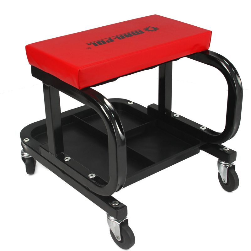 Stołek warsztatowy MAR-POL z półką taboret siedzisko krzesło półka 1szt.