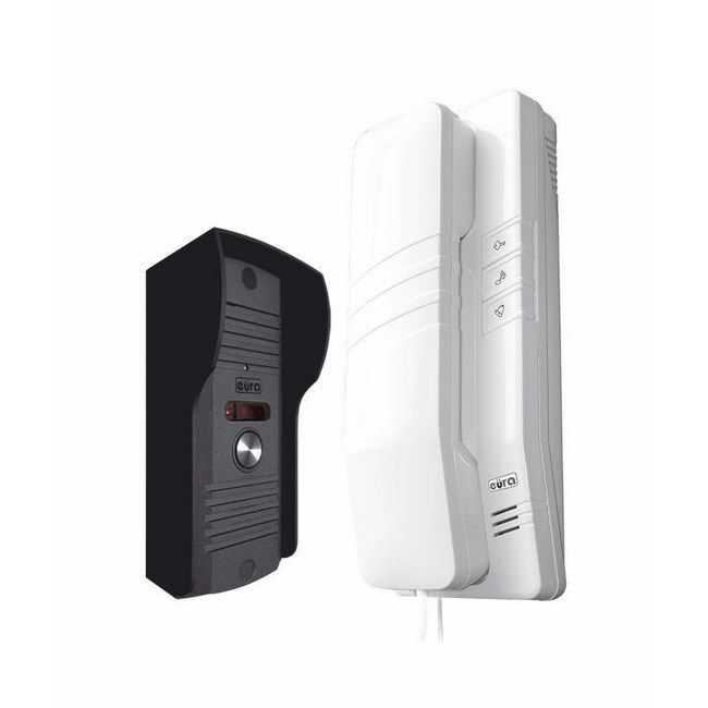 Domofon Eura ADP-42A3-1 rodzinny z kasetą zewnętrzną