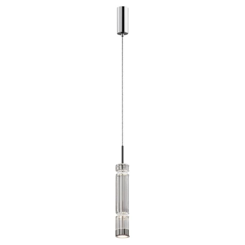 Lampa wisząca Maytoni Ordo 2379 chromowana tuba wbudowany LED 12W 1 szt.