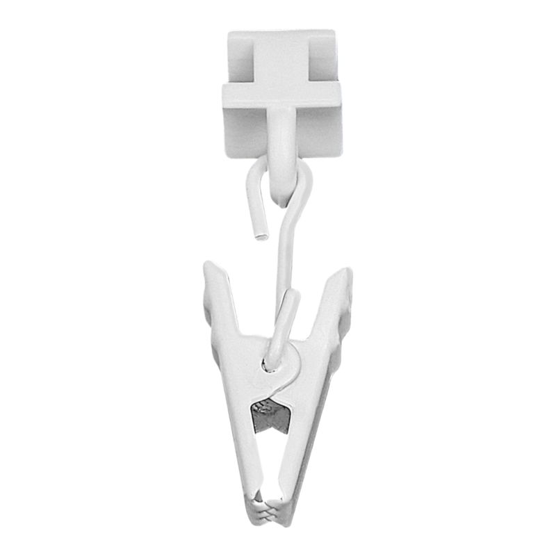 Ślizg z żabkami Good Home Thira aluminiowy biały 10 szt..