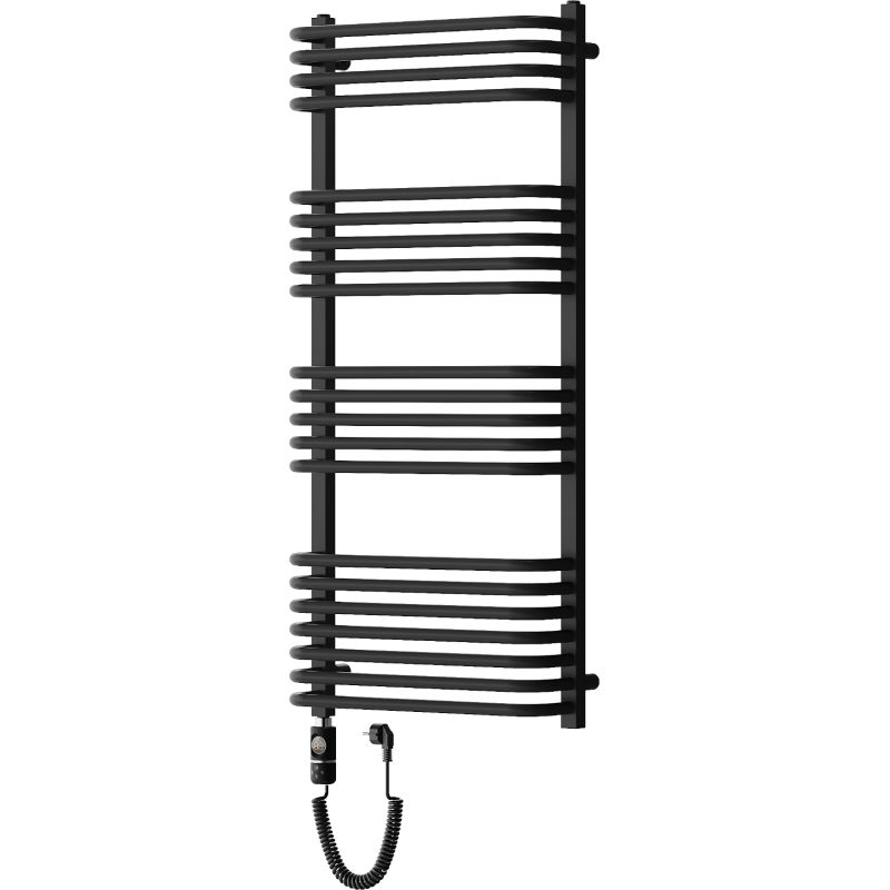 Grzejnik elektryczny Mexen Apollo czarny 1210x550 mm 1 szt.