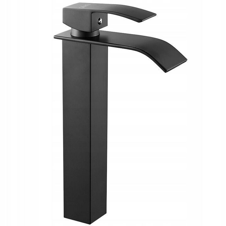 Bateria Umywalkowa Calani Lotus Wysoka Czarny 11,5X4X30Cm 1 Szt