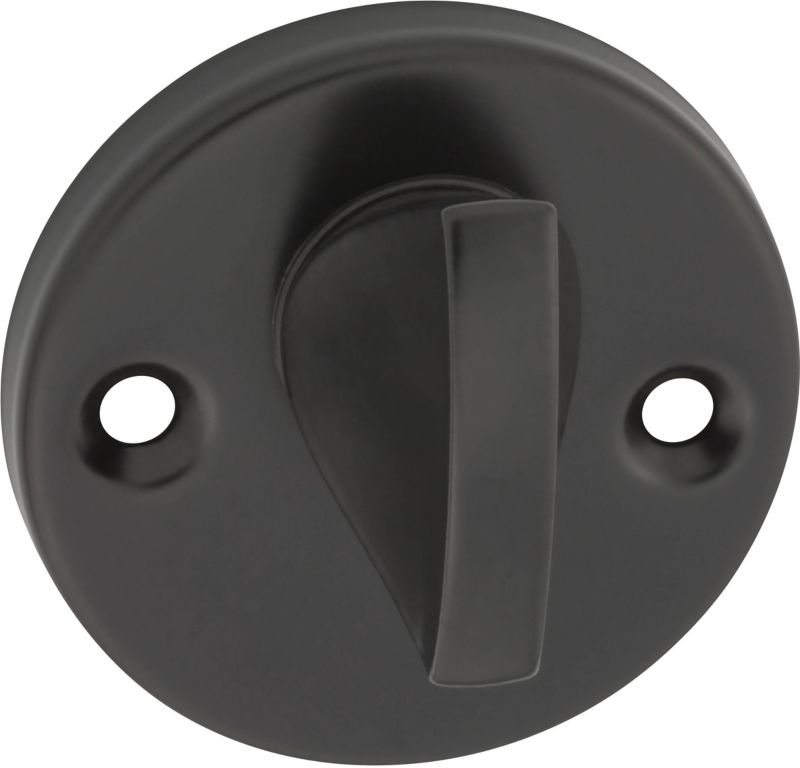 Szyld drzwiowy WC lakierowany czarny