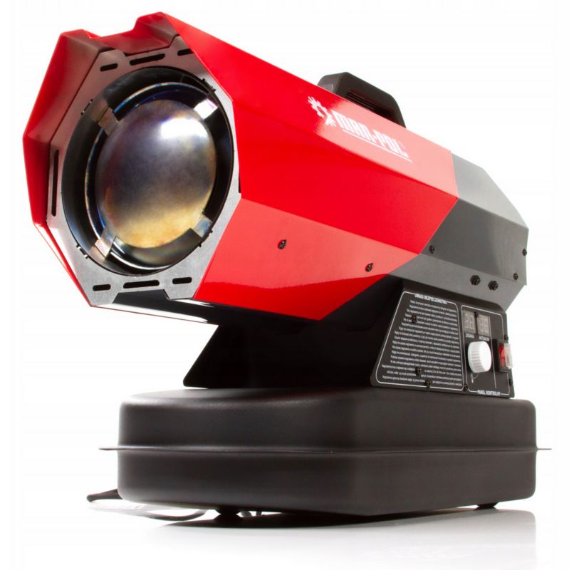 Nagrzewnica olejowa MAR-POL 30 KW spalinowa dmuchawa, termostat, grzejnik, zbiornik 12l, piec 1szt.