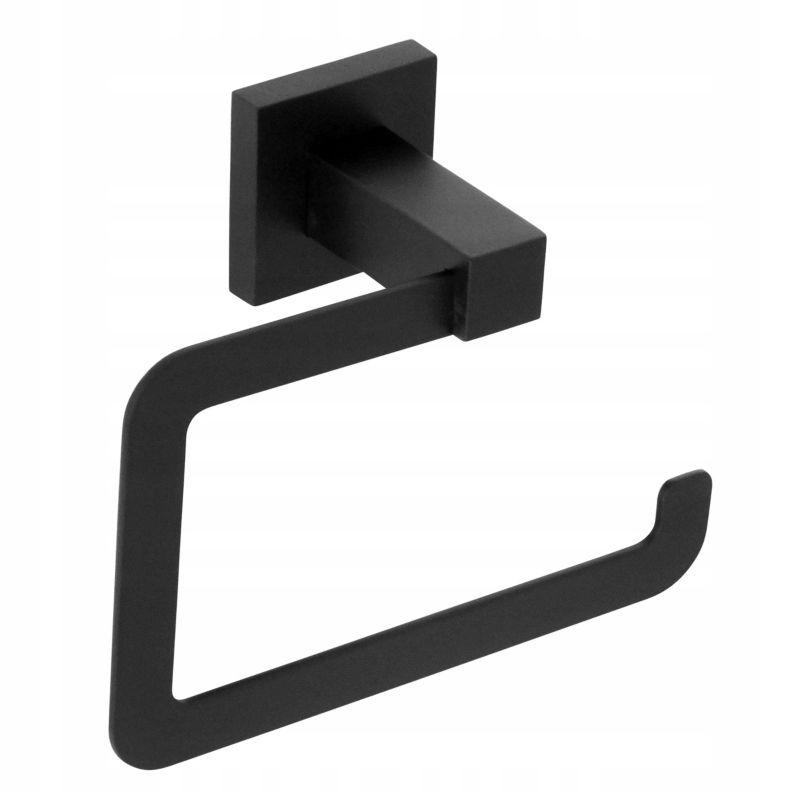 Uchwyt na papier toaletowy Estiva KER Black czarny 1 szt.