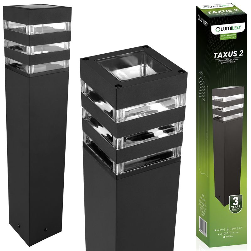 Lampa Ogrodowa Lumiled Słupek Zewnętrzny Stojący E27 LED 50cm 1 szt.
