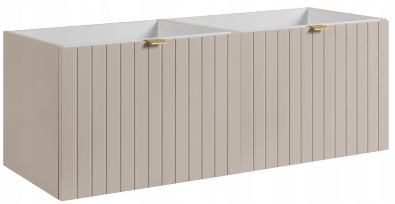 Szafka pod umywalkę Furnidea 120 cm kaszmir lakierowana Harmo 1szt.