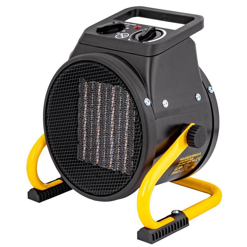 Nagrzewnica elektryczna VOLT POLSKA grzejnik farelka z termostatem 2,5 kW COMFORT 1szt.