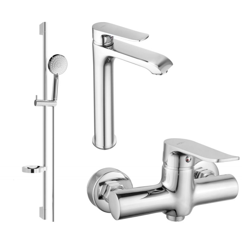 Zestaw prysznicowy Mexen Pecos chrom 1 szt.