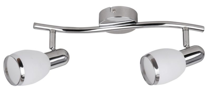 Lampa sufitowa Rabalux Elite chromowana biała 2 x E14 x 40W wym: 8 x 34 x 8 cm - 1 szt.