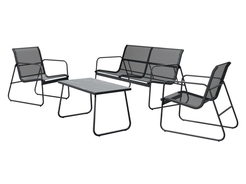Zestaw mebli ogrodowych MIRJAN 24 Hakas antracyt 1 szt.