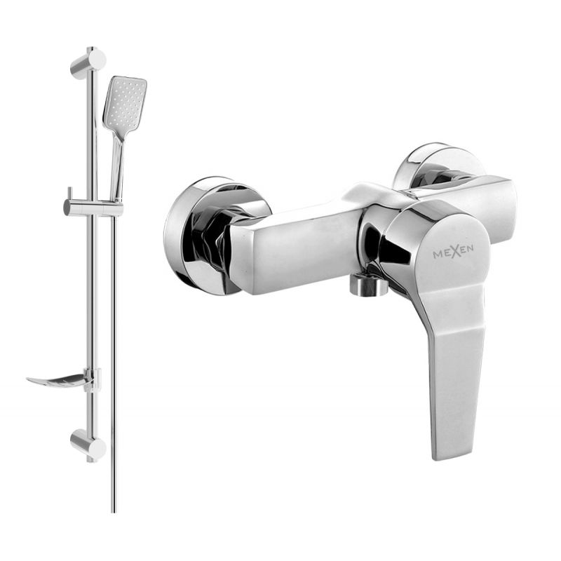 Bateria prysznicowa Mexen Caro chrom 1 szt.