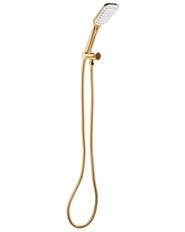 Słuchawka prysznicowa z wężem Amaja Złoty 1 szt.