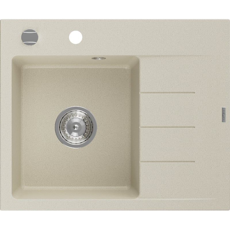 Zlewozmywak wpuszczany Mexen Ben 1-komorowy beżowy 600x500 mm - 6522605000-69-G 1 szt.