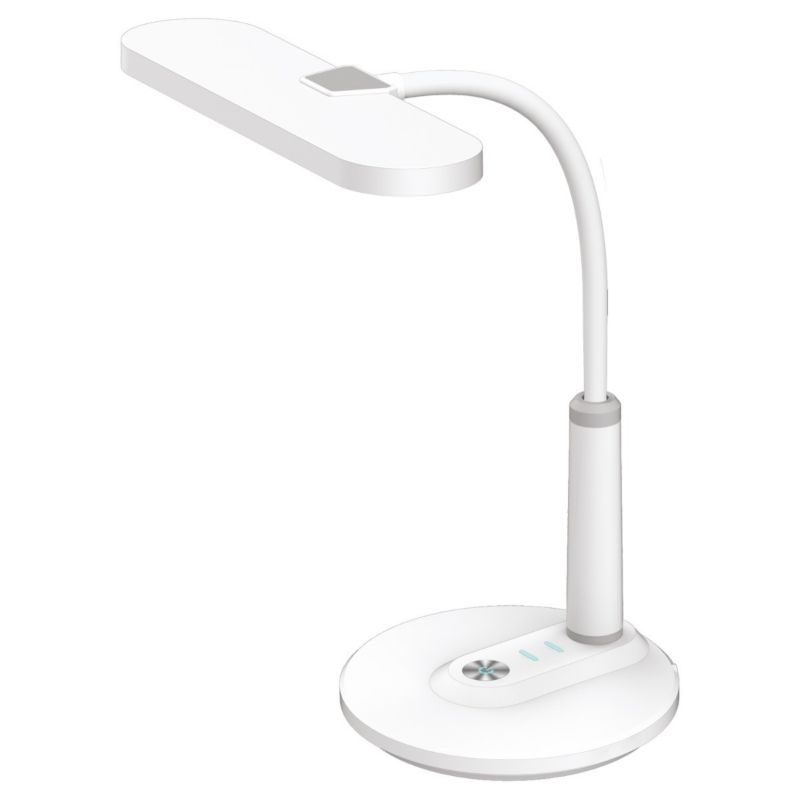 Lampka biurkowa Kaja Dafi biała LED 10W 3000K-5700K 530lm IP20 wym: 36 x 18 x 18 cm metal - 1 szt.