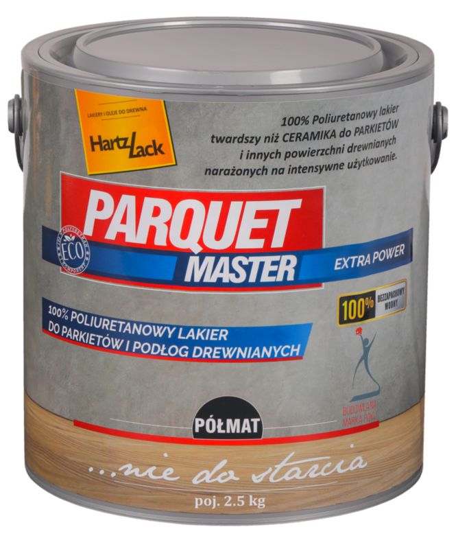 Lakier HartzLack Parquet Master mat 2,5 l