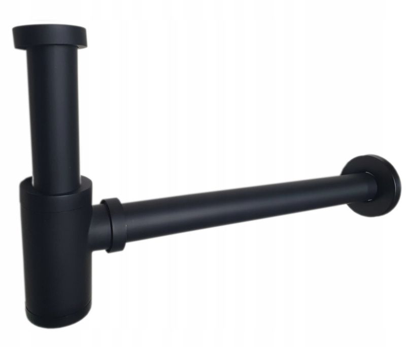 Syfon umywalkowy Estiva Black czarny 1 szt.