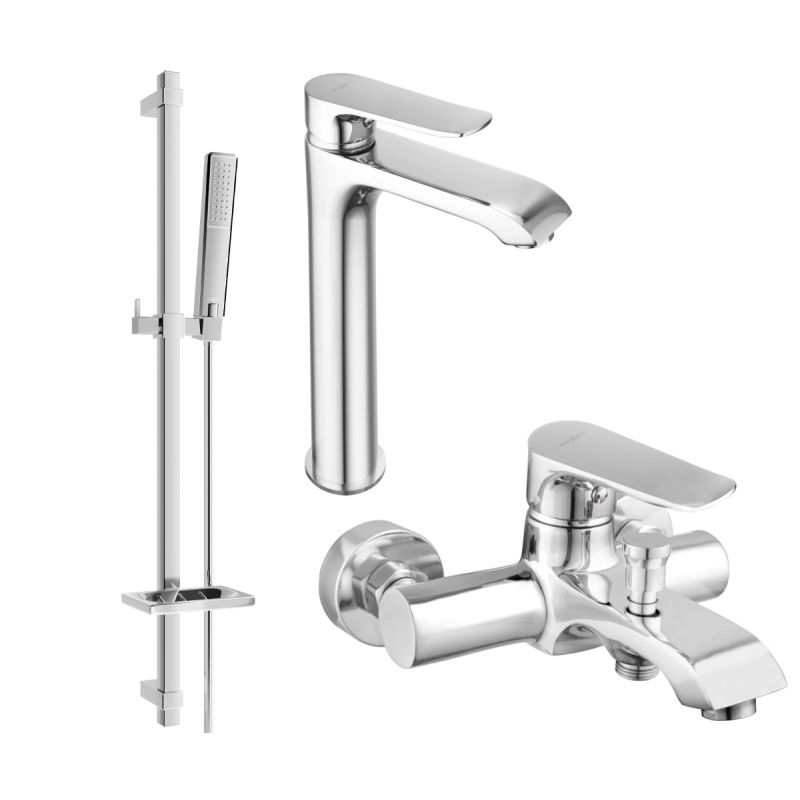 Zestaw wannowy Mexen Pecos chrom 72713DQ72-00 1 szt.