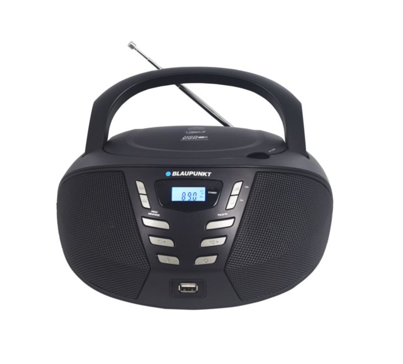 Boombox Blaupunkt CD mp3 USB AUX BB7BK 1szt.