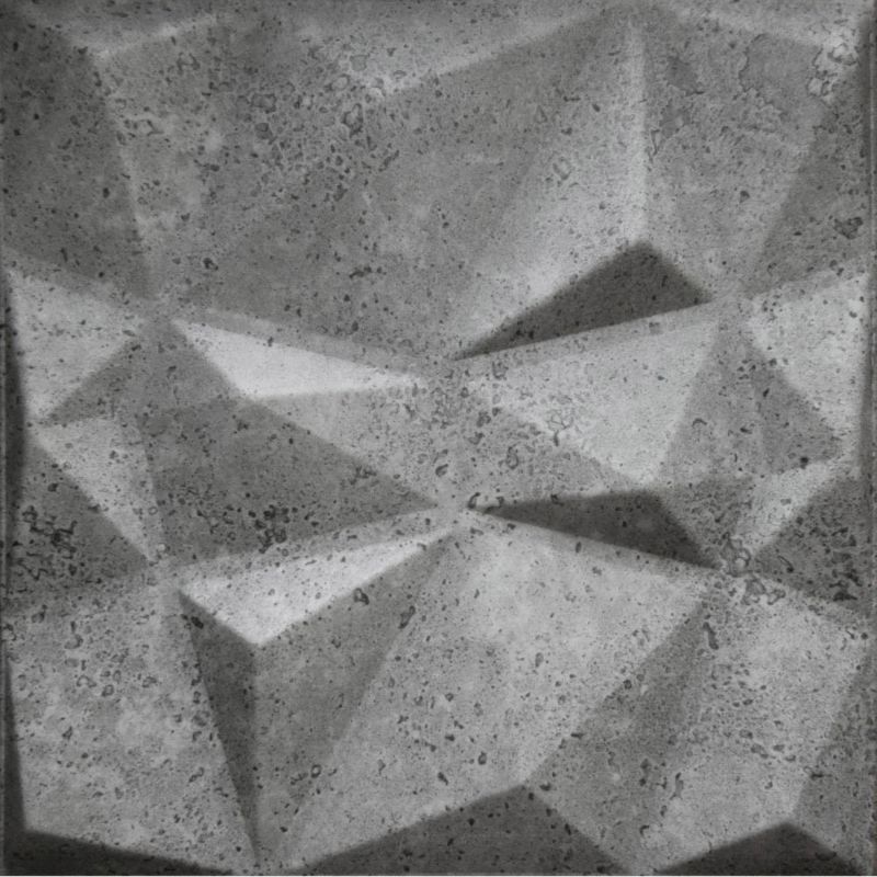 Panel dekoracyjny Decosa Montego 50 x 50 cm szary