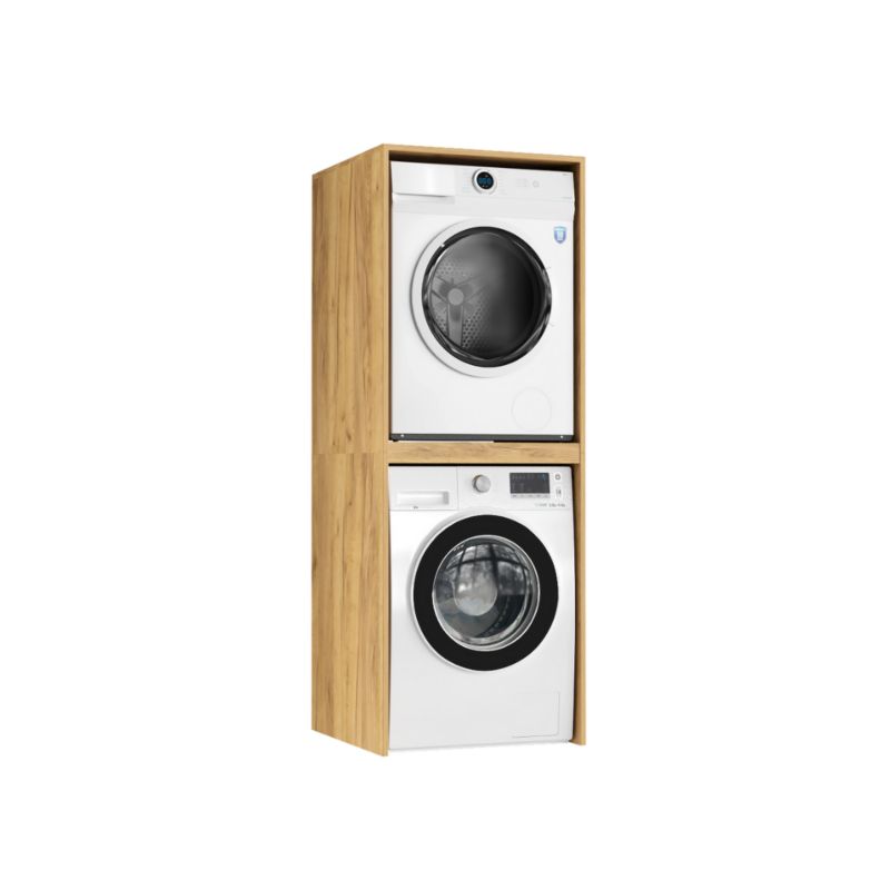 Szafka Łazienkowa SKXMeble Stojąca Na Pralkę Luza Złoty Craft 180x70x67 1szt.