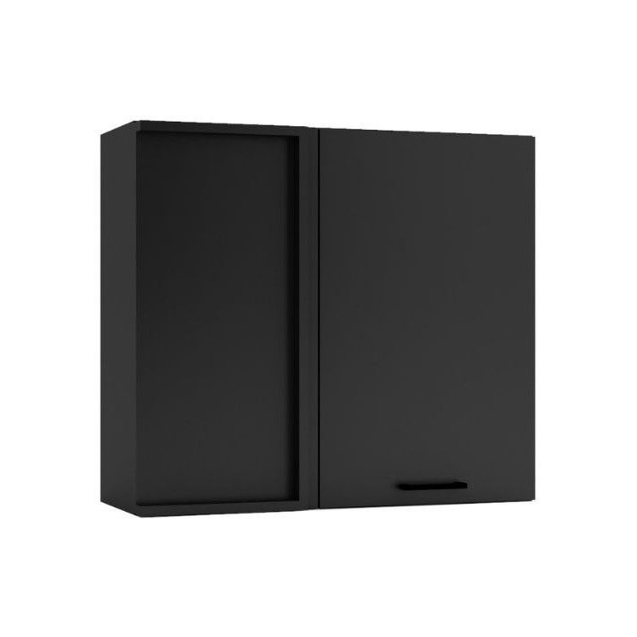 Szafka kuchenna narożna Stolkar ANIKA WNP80 P/L grafitowa 1 szt