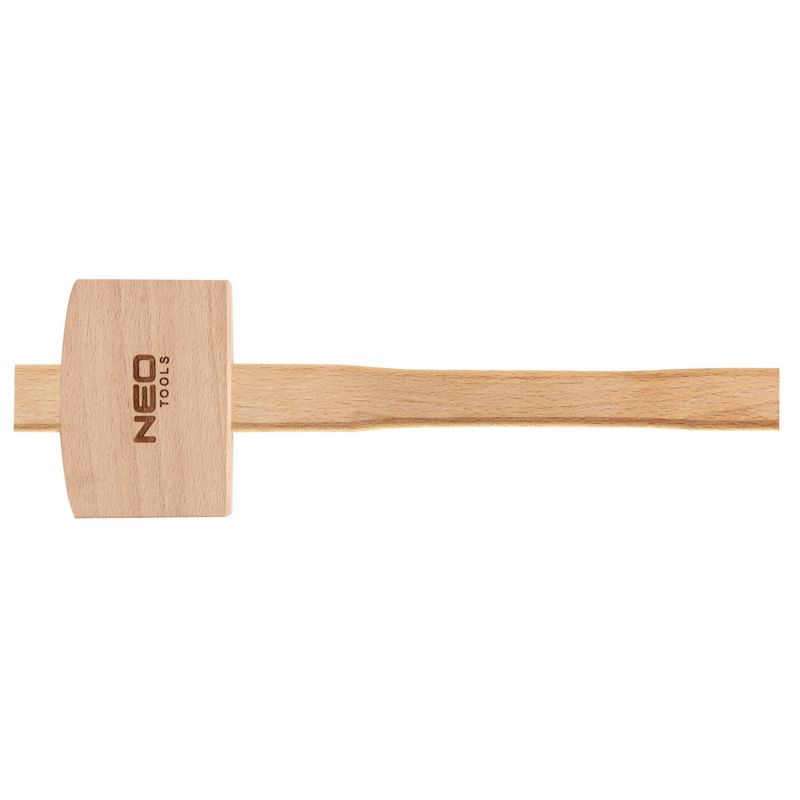 Młotek drewniany NEO TOOLS 300 g brązowy 1 szt.