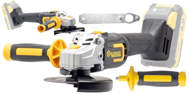 Szlifierka kątowa akumulatorowa Kaltmann Titanium KTI-SK20V 20V 125 mm ( samo urządzenie) 1 szt.