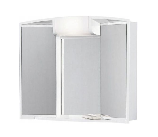 Szafka łazienkowa Domotechnika z lustrem i oświetleniem 59x50x15cm 1szt