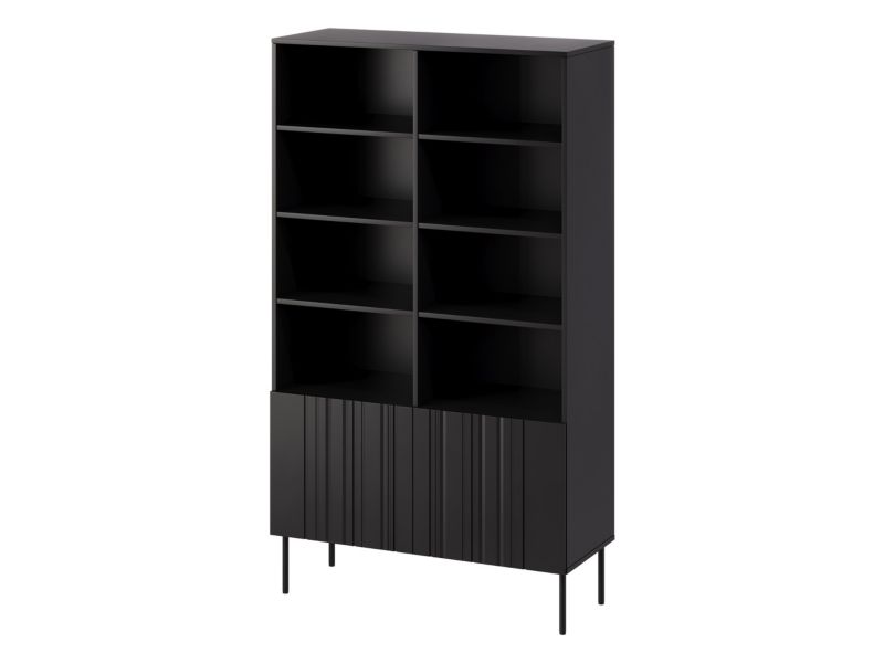 Regał MIRJAN 24 Isla czarny mat 1 szt.