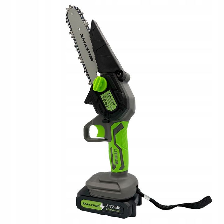 Pilarka łańcuchowa XMaster 6 cali piła akumulatorowa gałęziówka 2xaku zestaw 1000w 1 szt
